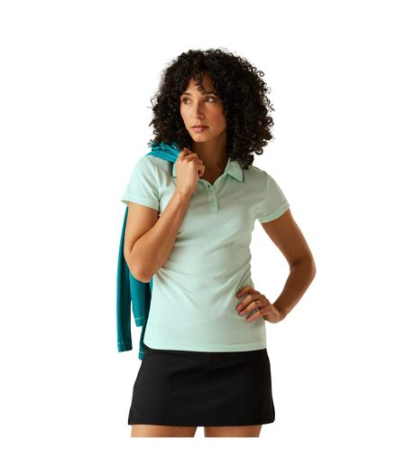 Polo maverick femme bleu clair pastel Regatta