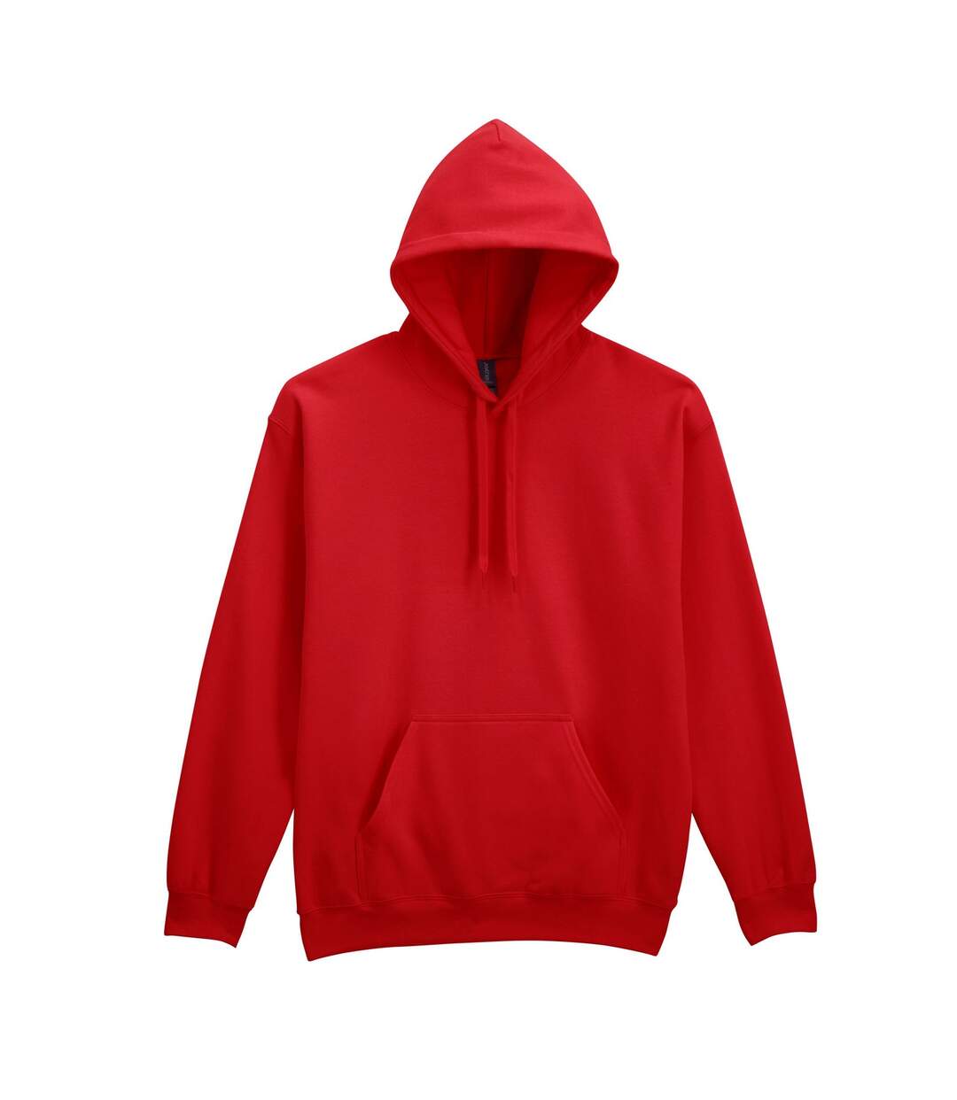 Sweat à capuche homme rouge Gildan-1