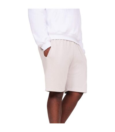 Casual Classics Mens Blended Core Ringspun Cotton Shorts (Ecru)