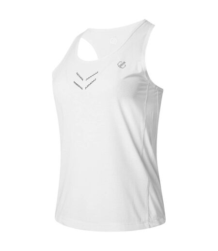 Débardeur De Sport À Dos Nageur Crystallise Femme Blanc Dare 2B
