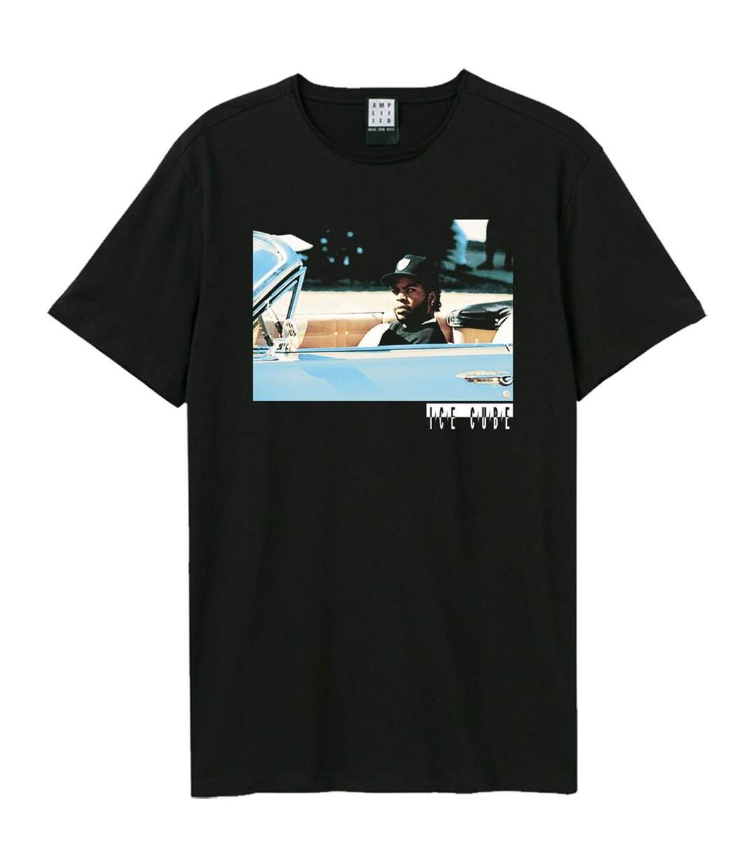 T-shirt Style Glaçon Boyz In The Hood Roll By Adulte Noir Amplified-1