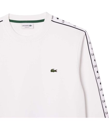 Sweat Homme Blanc Lacoste