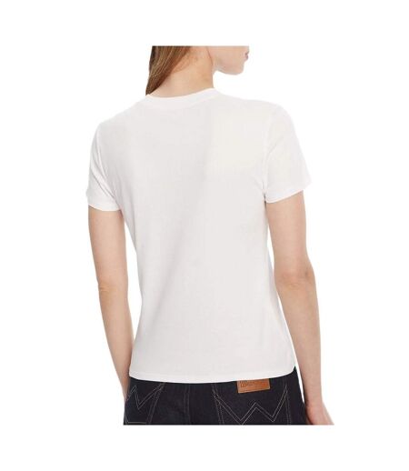T-Shirt blanc femme calvin klein jeans supima