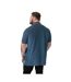 Polo Manches Courtes Taille Grand Harvey Homme Bleu Sarcelle Duke-3