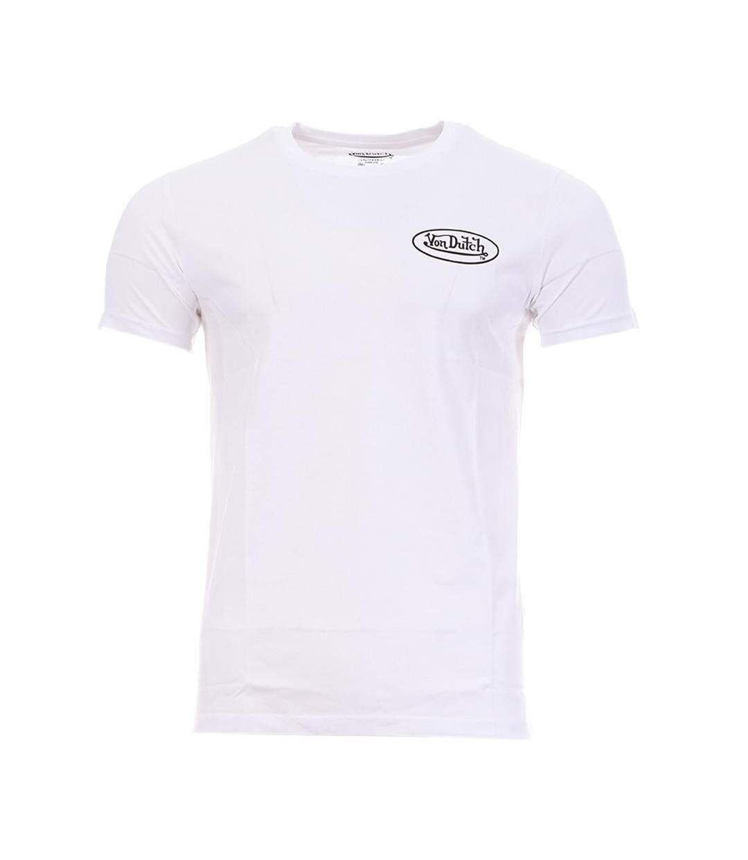 T-Shirt blanc homme von dutch art-1