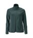 Womens/ladies Customised Fleece Jacket Forest Green Mascot-1