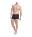 Pack Of 2  Mens Originals Comfort Boxer Briefs  Black Grey Adidas-2