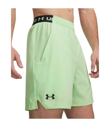 Mens Vanish Shorts Lime Black Under Armour