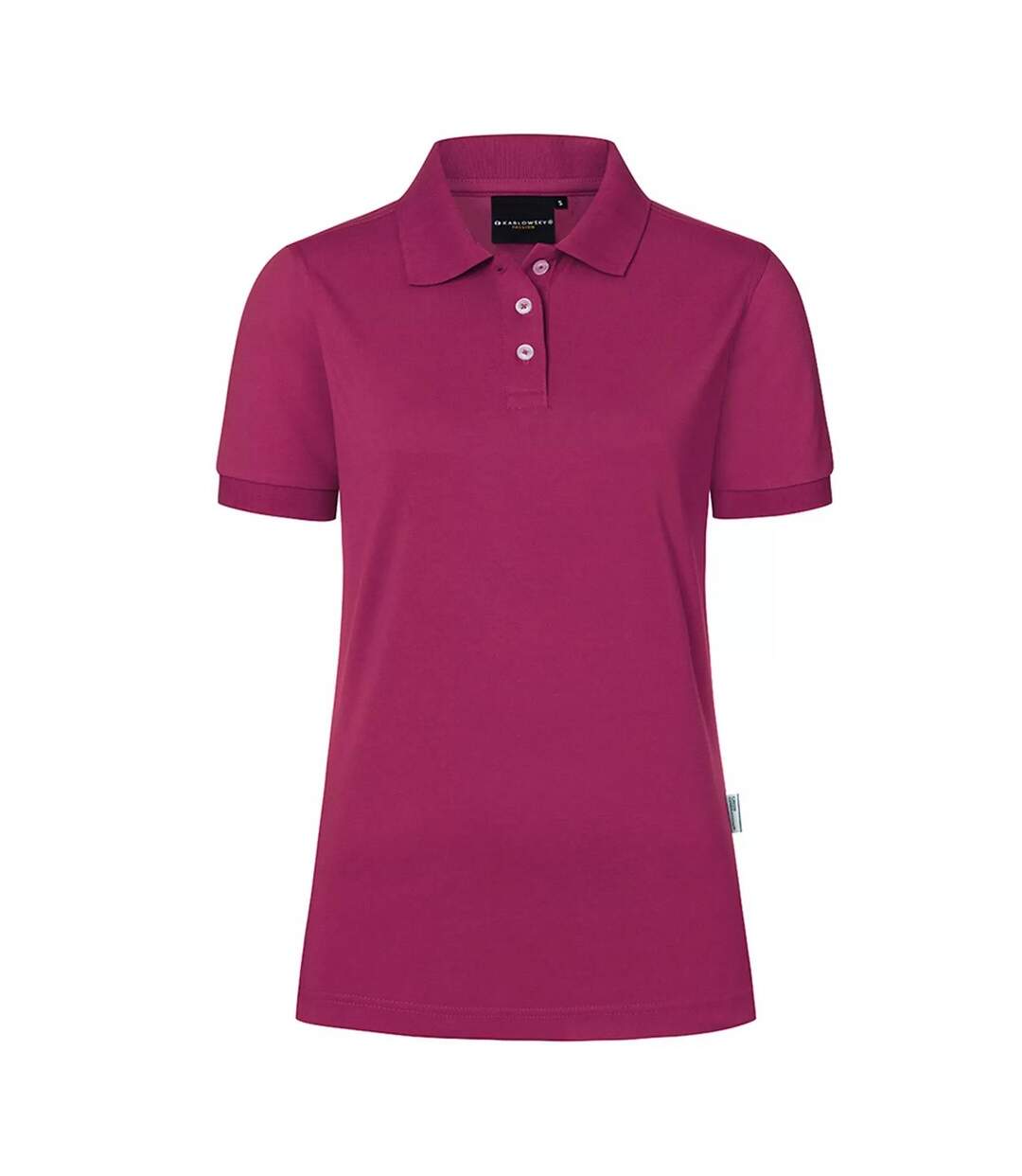 Polo Modern-flair Femme Fuchsia Karlowsky-1