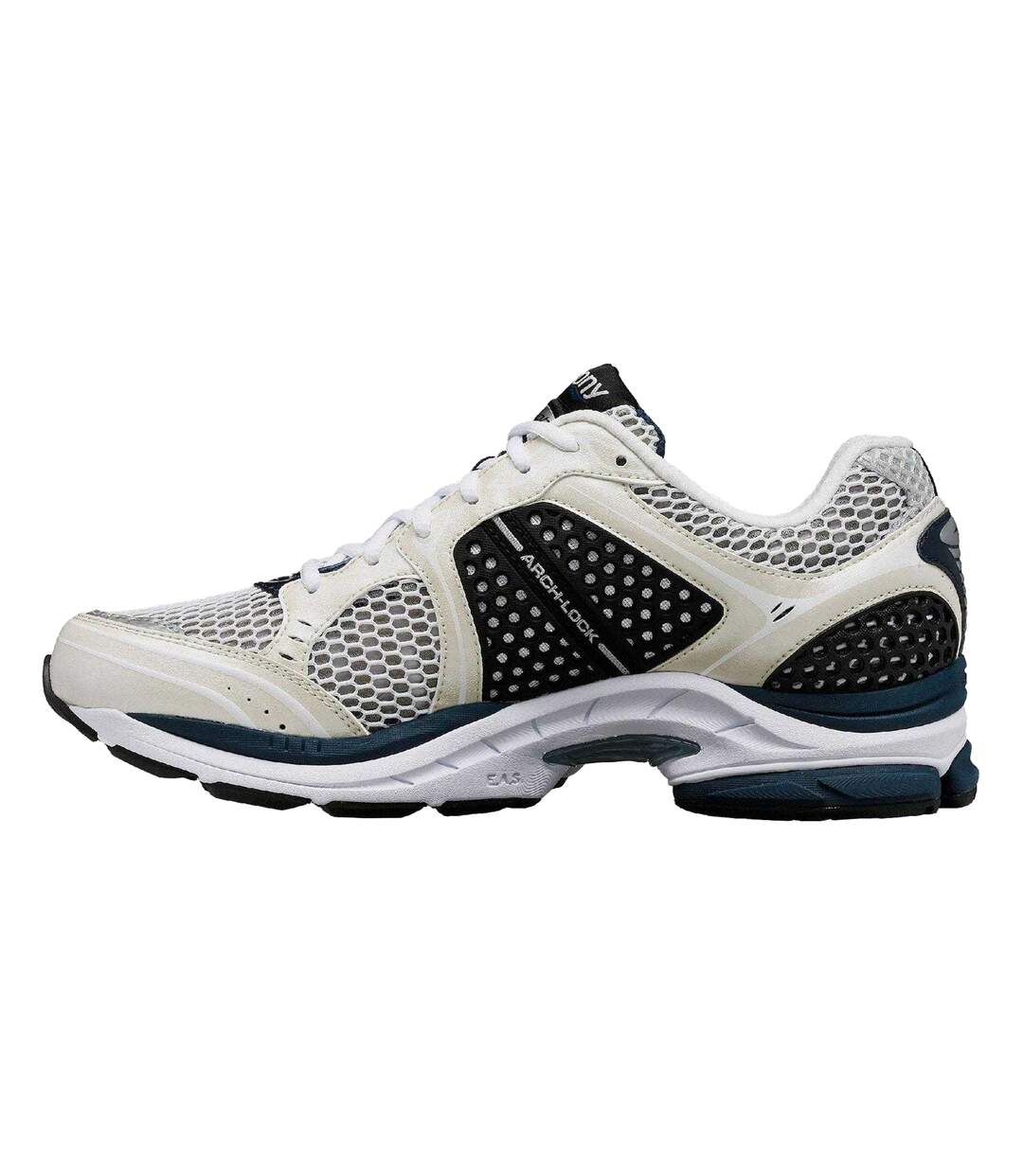 Chaussures Course À Pied Triumph Femme Blanc Bleu Marine Saucony-3