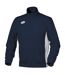 Lotto Junior Unisex Delta Full Zip Sweater (Navy/White) - UTRW6104