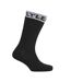 Mens Ackley Crew Socks Black Lyle & Scott-2