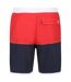 Regatta Mens Benicio Swim Shorts (Roccoco Red/Navy)