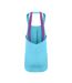 Débardeur double bretelles femme turquoise chiné Tri Dri