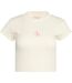 T-shirt Court Motif/style Monochrome Femme Maïs Calvin Klein-2
