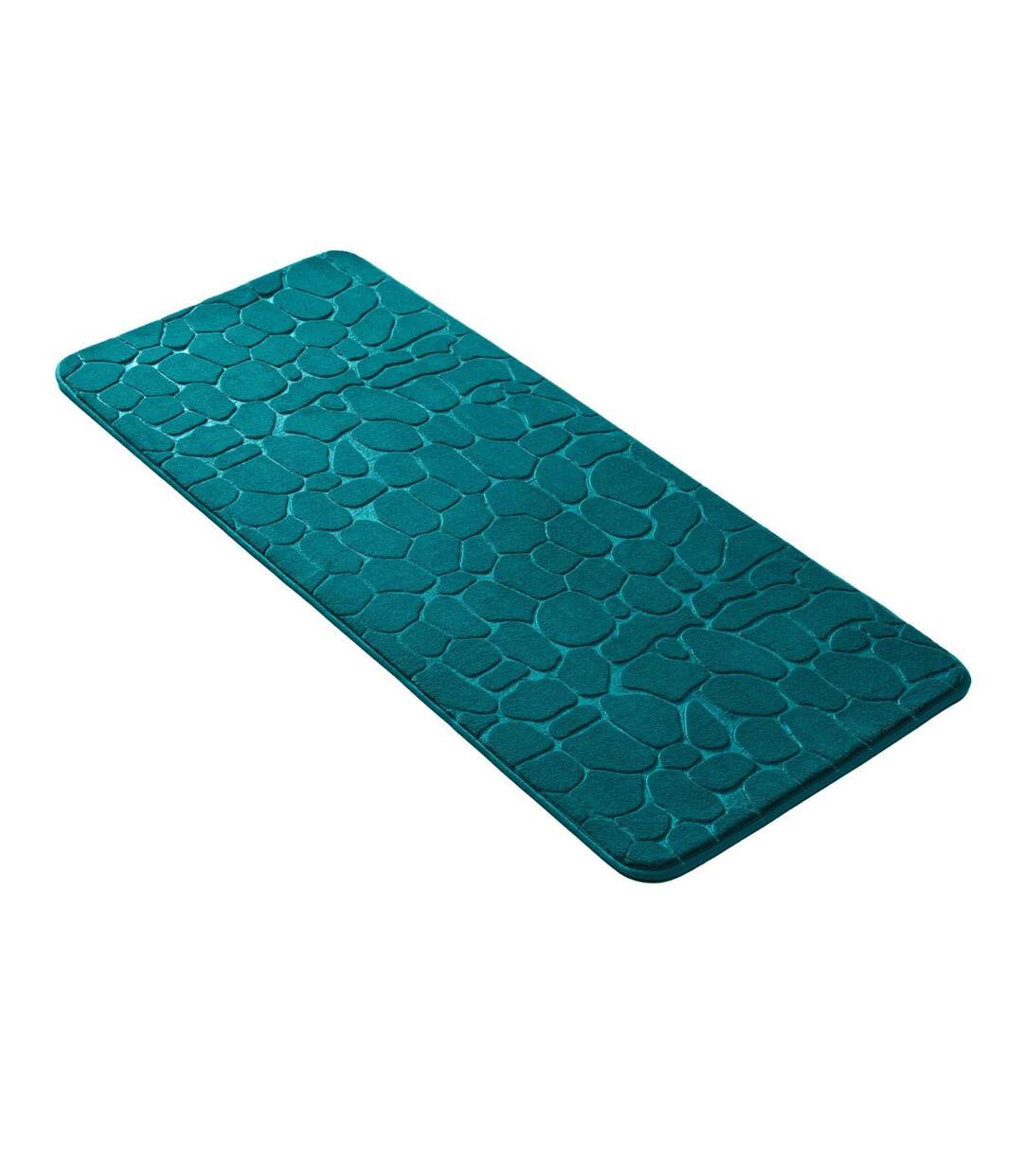 Tapis de Bain Ricochet 50x120cm Bleu Émeraude-4