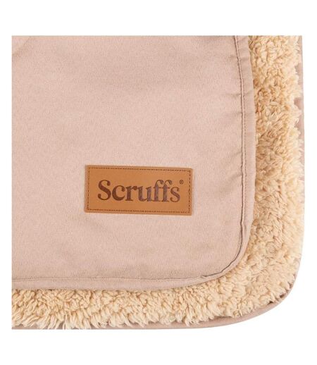 Couverture pour chiens snuggle taille unique beige Scruffs Scruffs