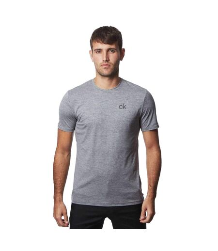 Mens Newport Golf T-shirt Silver Calvin Klein