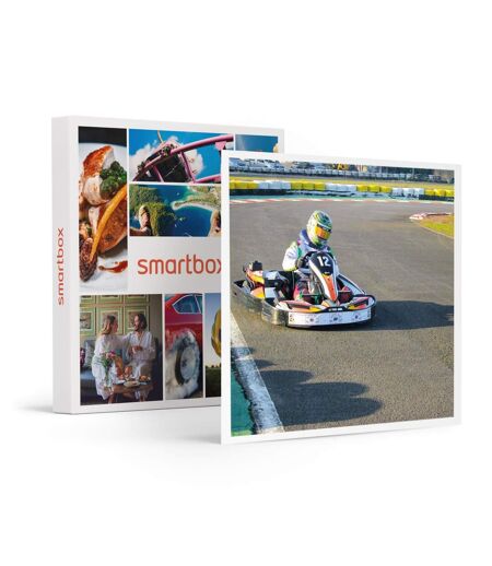 Session de pilotage au volant d'un Fun Kart LR5 pour 2 enfants - SMARTBOX - Coffret Cadeau Sport & Aventure