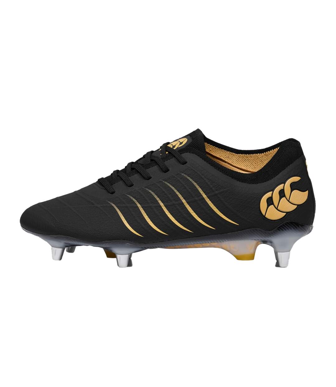 Unisex Adult Phoenix 2.0 Elite Soft Ground Rugby Boots Black Canterbury-3
