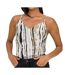 Top noir/beige femme jdy troya - l-1