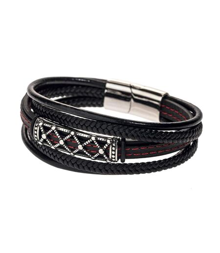 Bracelet noir/rouge homme geographical norway 315129 - taille unique