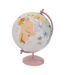 Globe Terrestre Enfant Animaux 28cm Rose-1