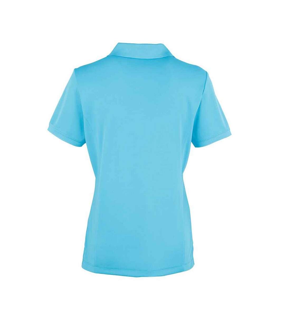 Polo Femme Turquoise Vif Premier-2