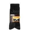 Mens 3 Pk Jeep Terrain Cushion Sole Hiking Socks