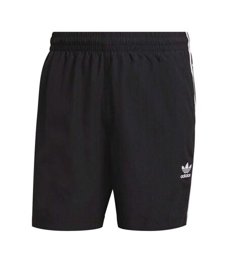 Mens Originals 3 Stripes Swimming Swim Shorts Black Adidas