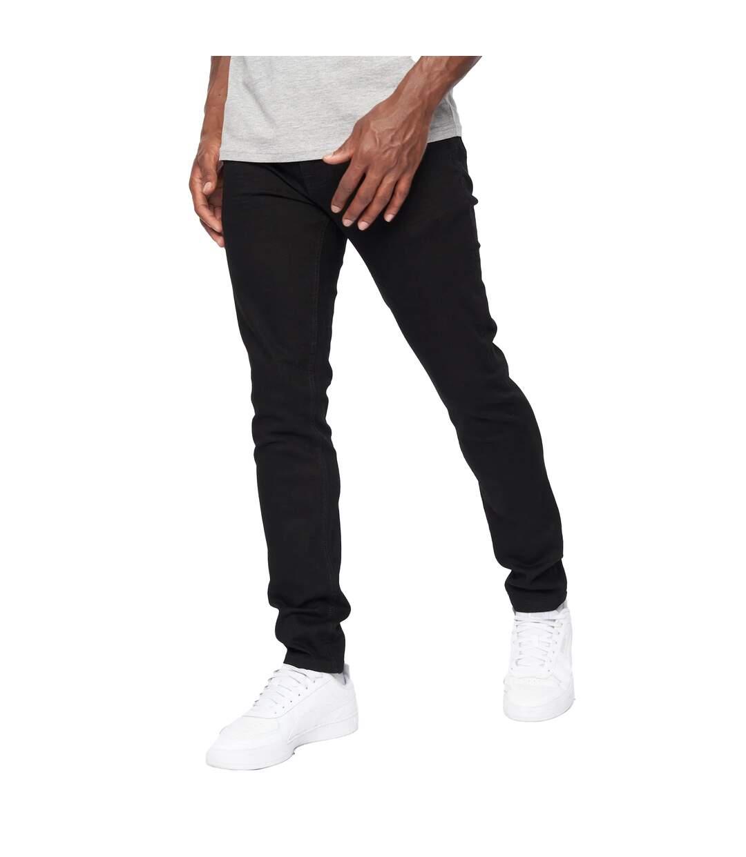 Jean Barbeck Homme Noir Uni Crosshatch-4
