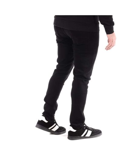 Jean droit noir homme schott trd196832