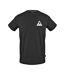 T-shirt Motif/style Logo Triangulaire Homme Noir Aquascutum-1