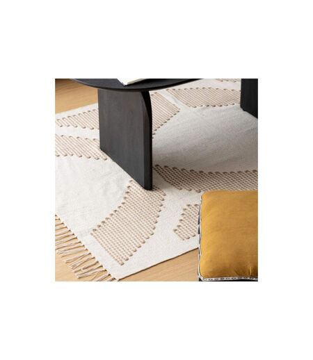 Tapis Brodé Inuit Dreams 120x170cm Blanc