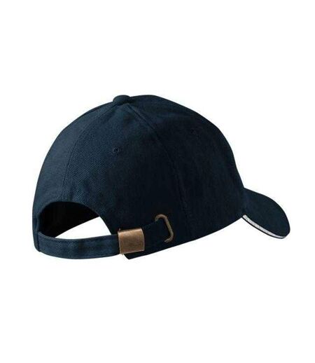Casquette Motif/style Sandwich Adulte Bleu Marine Foncé Malfini