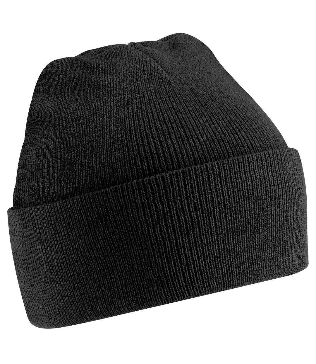 Beechfield Soft Feel Knitted Winter Hat (Black) - UTRW210-1