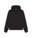Unisex adult premium combed cotton oversized hoodie black Casual Classics-1