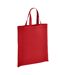 Sac de courses taille unique rouge Brand Lab