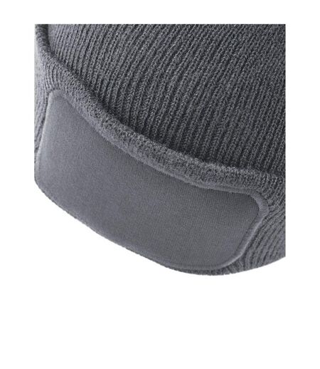 Bonnet Unisexe Adulte Original Patch Gris Foncé Beechfield