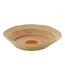 Coupelle Déco en Jonc Galene 52cm Naturel & Orange-1