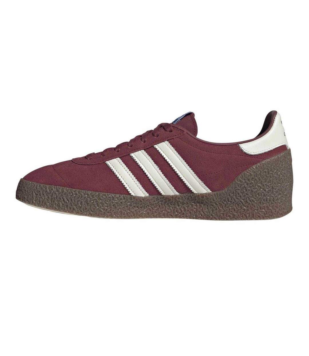 Baskets Basses En Toile Montreal 3 Bandes Homme Bordeaux Foncé Adidas-3