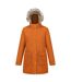 Womens/ladies Voltera Heated Waterproof Jacket Burnt Copper Regatta-1