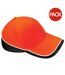 Lot de 2  casquettes de sport adulte orange/noir/blanc Beechfiel-1