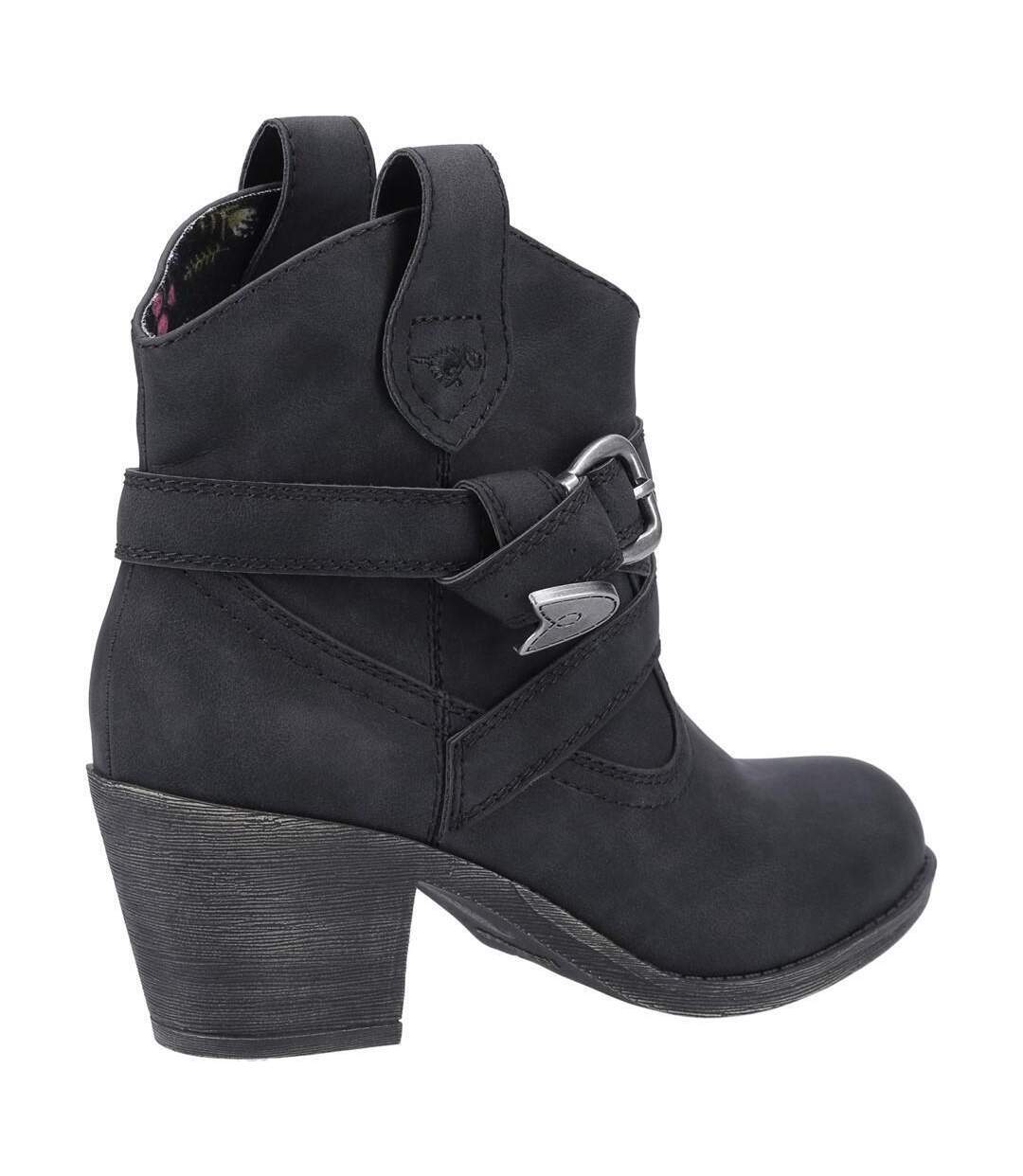 Bottines Satire Femme Noir Rocket Dog-2