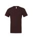 Bella + Canvas - T-shirt - Adulte (Bordeaux chiné) - UTPC3390