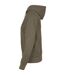 Veste À Capuche Basic Femme Olive Build Your Brand-3