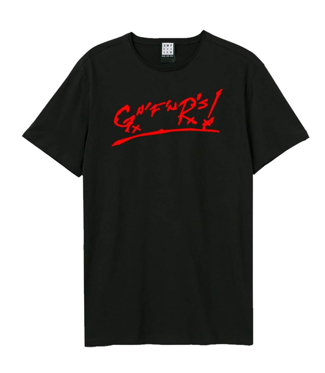 T-shirt G.n.f.n.r.s Adulte Noir Amplified-1