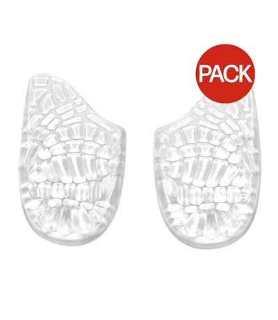 Talonnettes Air Adulte Transparent Coccine