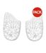 Talonnettes Air Adulte Transparent Coccine-1