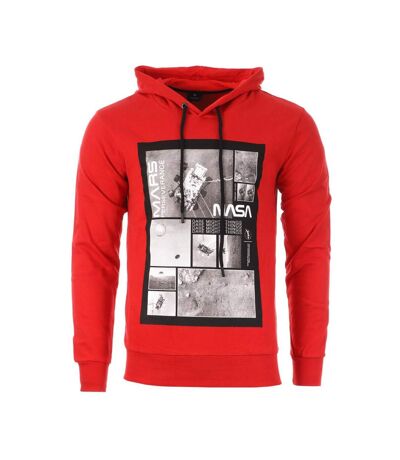 Sweat à capuche Rouge Homme Nasa MARS05H - S